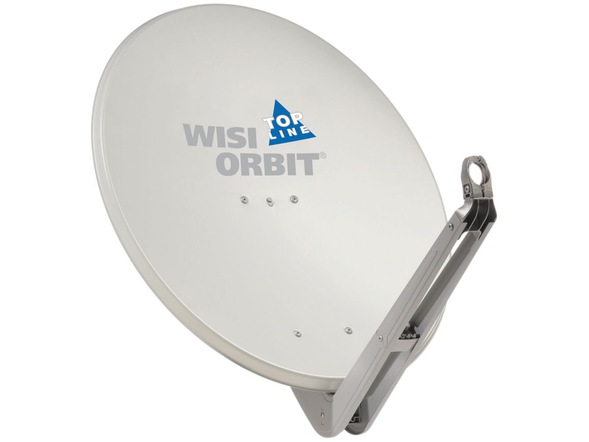Parabolantenne Orbit Line WISI OA85G, 85cm, Al, hellgrau