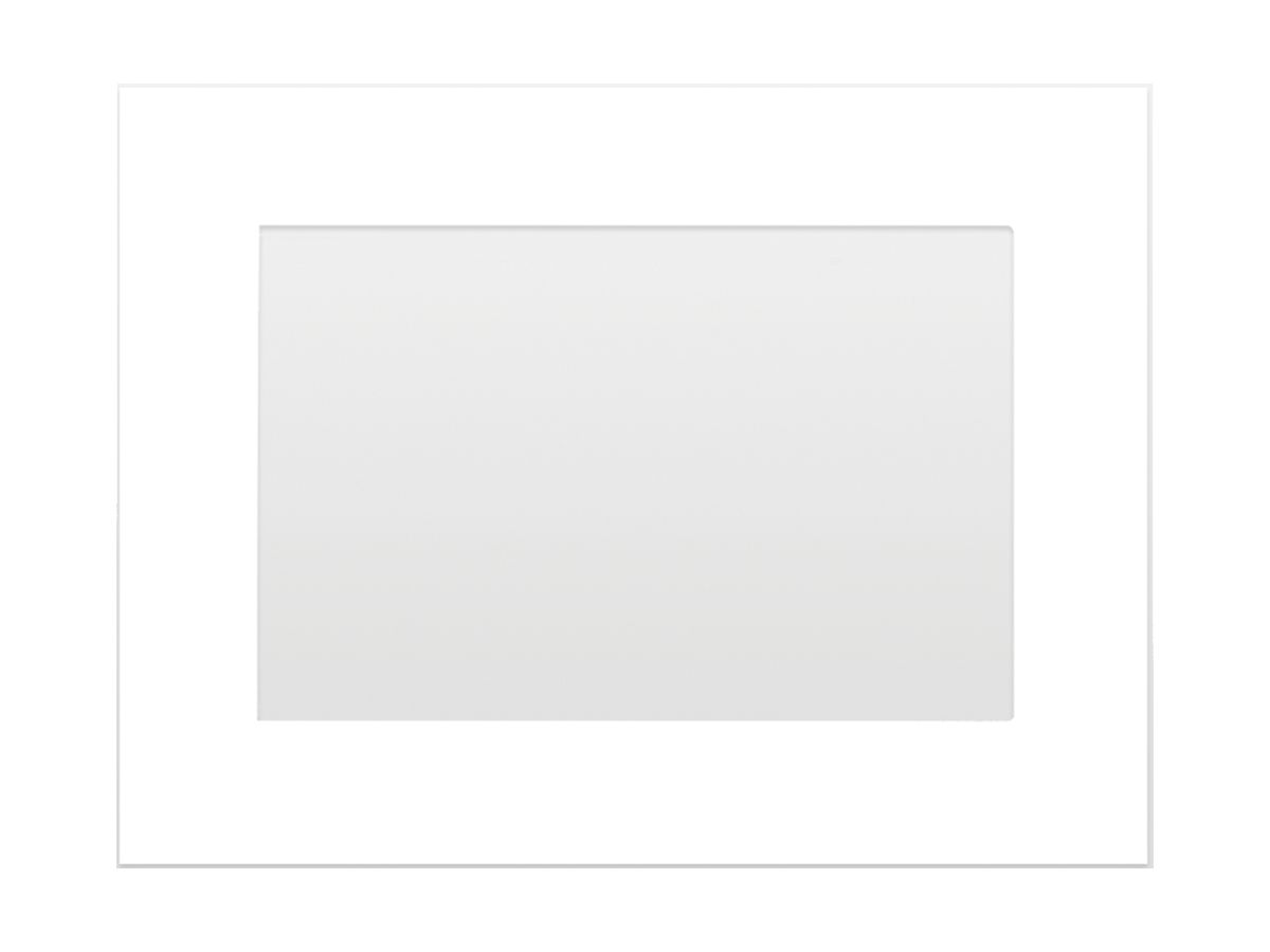 Abdeckrahmen MDT VCB-07WS.04 für VC-0701.04 weiss gl