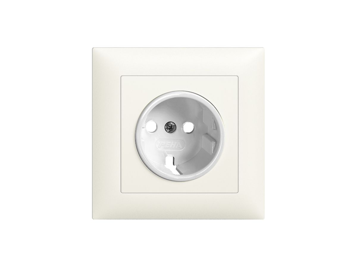 Frontset EDIZIOdue Schuko weiss