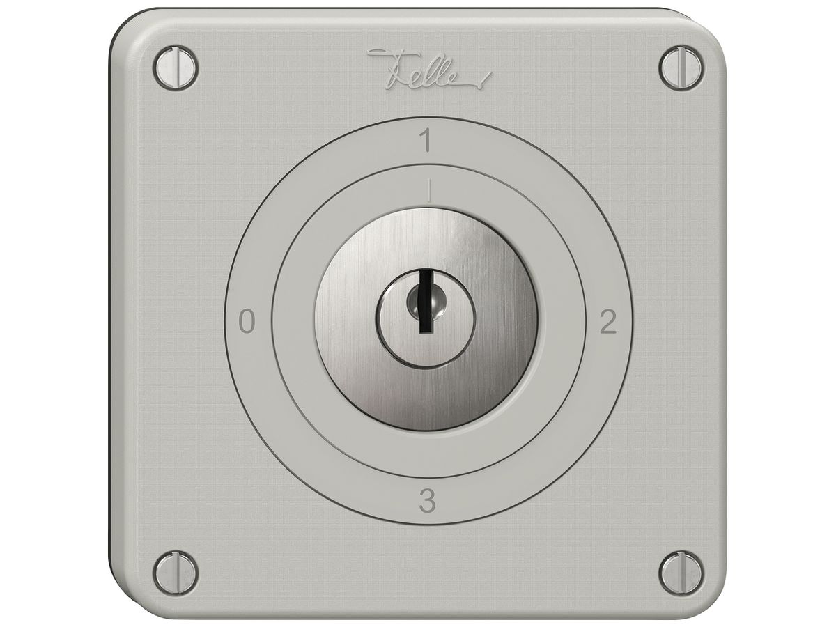Schlüsselschalter NEVO SNAPFIX® Umschalter 16A 400V 0-1-2-3 lgu
