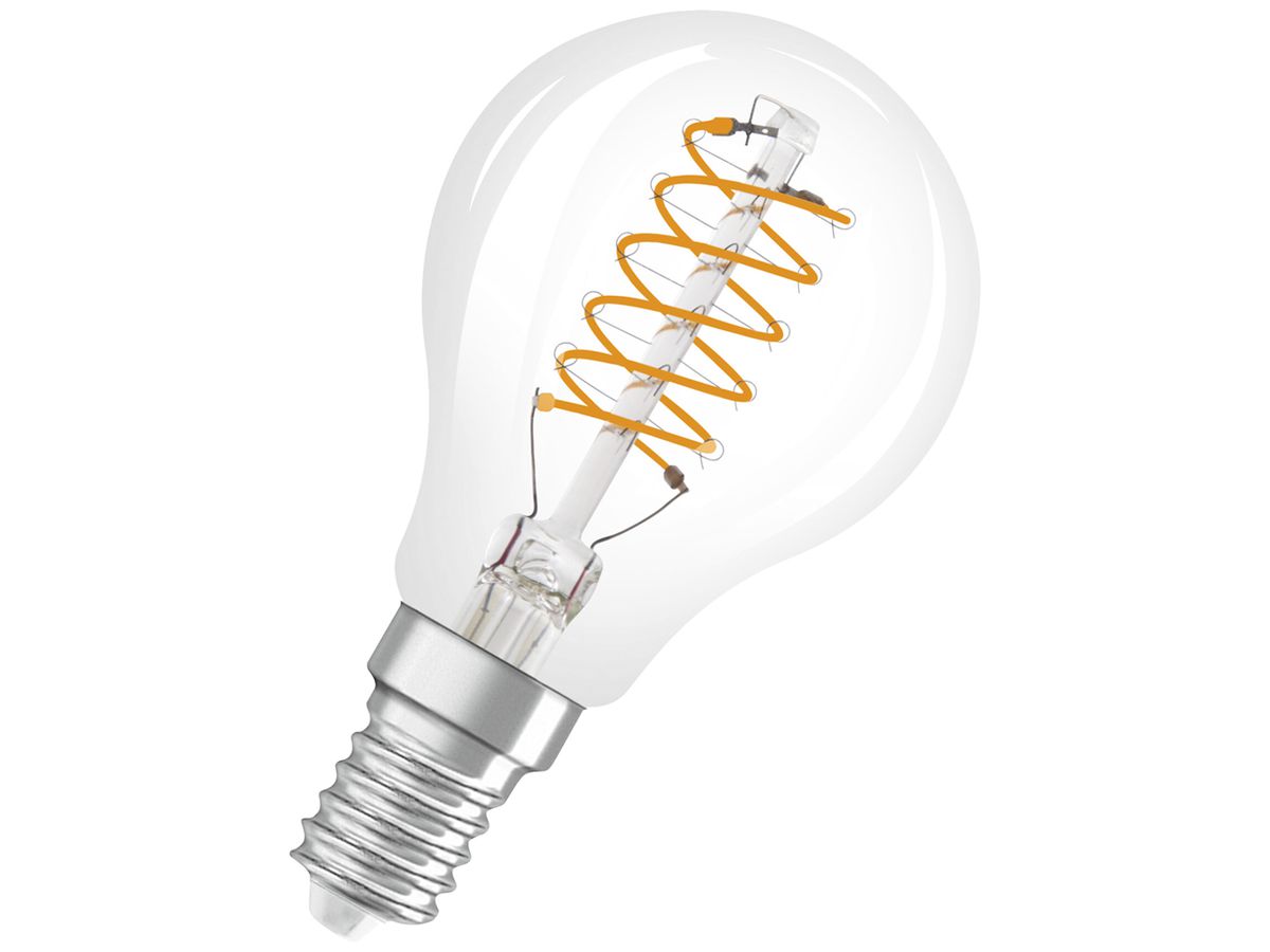 LED-Lampe Osram Vintage 1906 E14 4.8W 470lm 2700K DIM Ø45×78mm klar