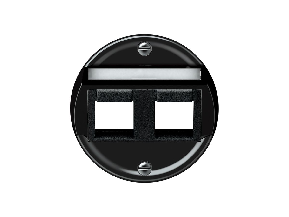 Montageset origin schräg 2×Keystone schwarz