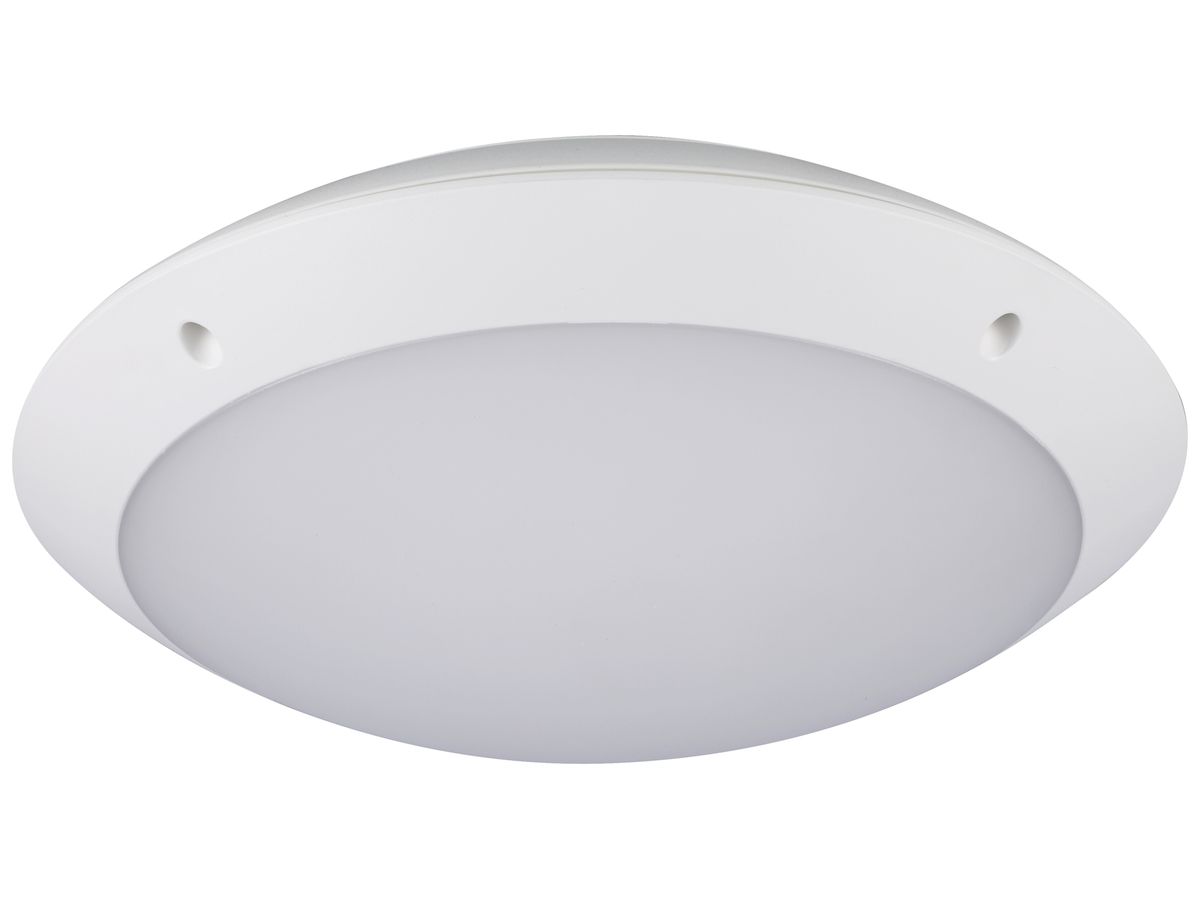 LED-Deckenleuchte Sylvania START SURFACE 12W 1150lm 3000K IP66 DV Ø300mm weiss