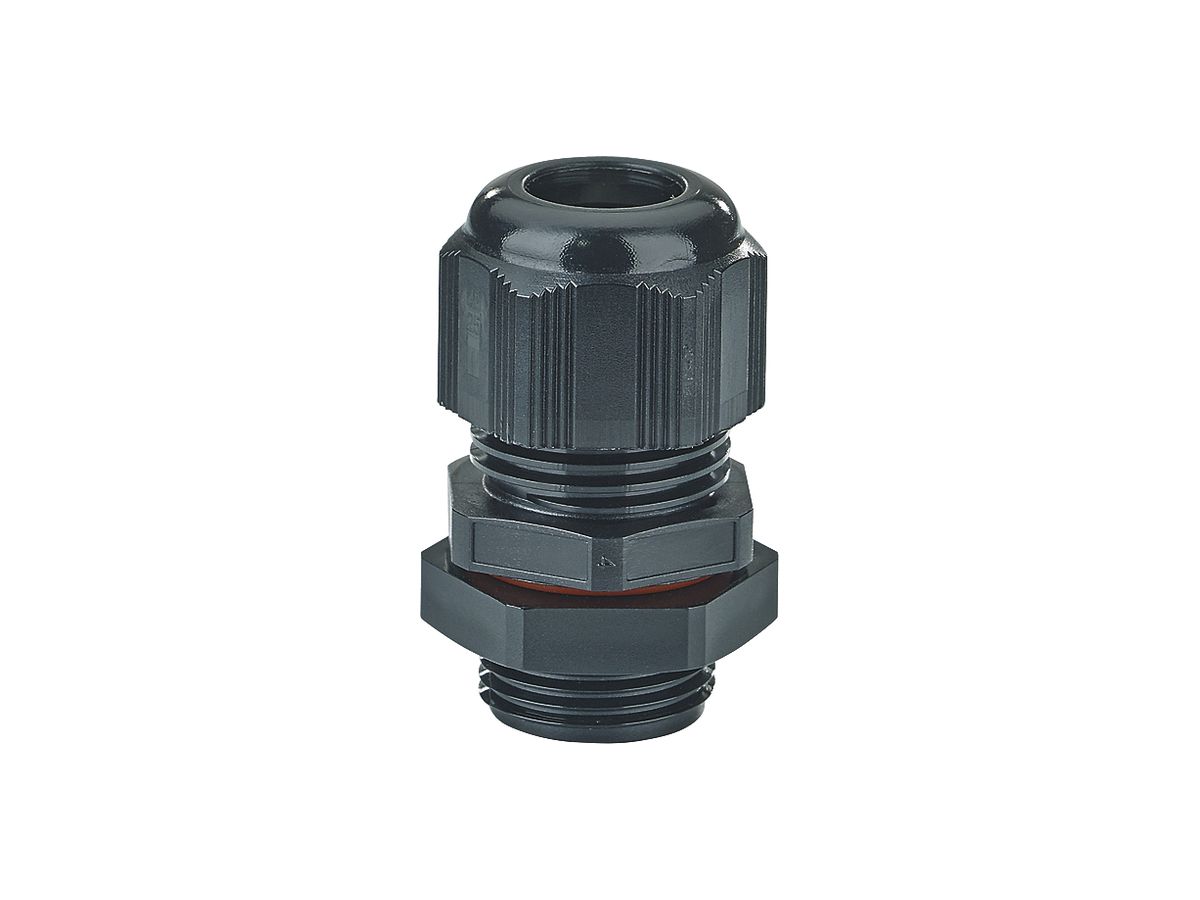 Kabelverschraubung Gustav Hensel AXM 20 M20×9mm Ø8…13mm PC IP66 schwarz