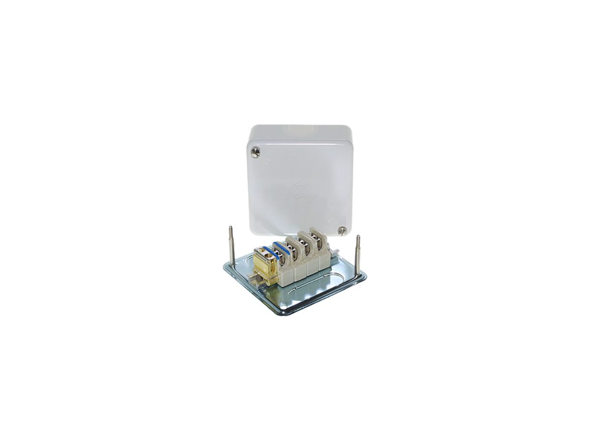 AP-Abzweigdose Woertz 3LNPE 5×2.5mm² 95×95×45mm weiss