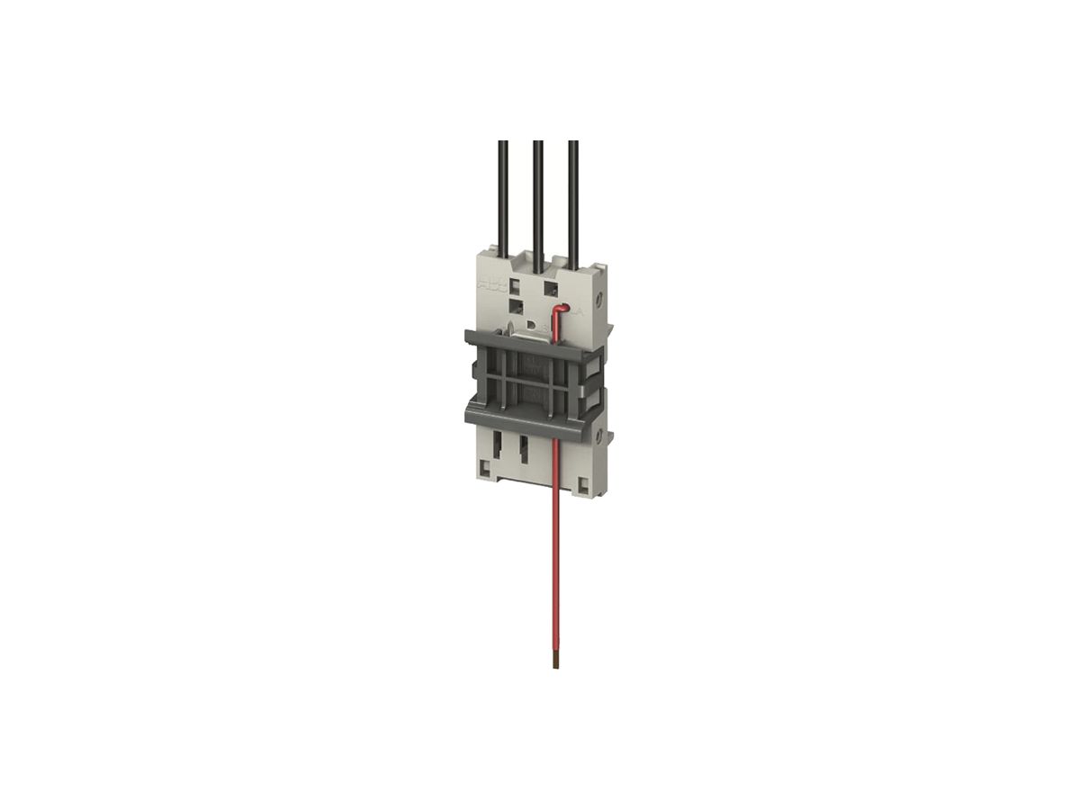 Adapter ABB ZMS937, für MS116/MS132 auf SMISSLINE TP, 3L oben, LA unten