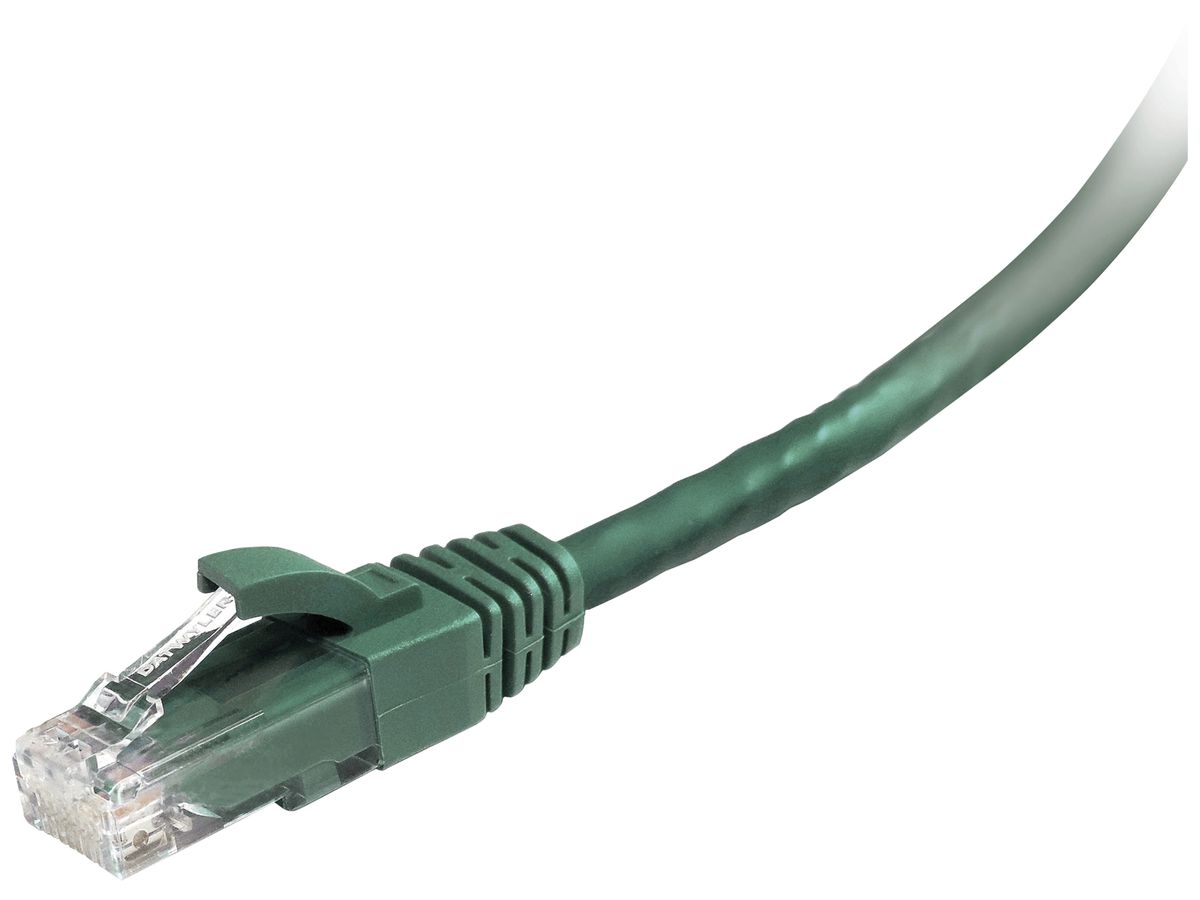 Patchkabel RJ45 Dätwyler 602 4P Kat.6 U/UTP AWG24 FR/LSZH grün 2m