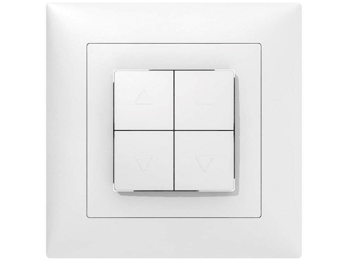 UP-Storentaster SIDUS B weiss 2-Kanale