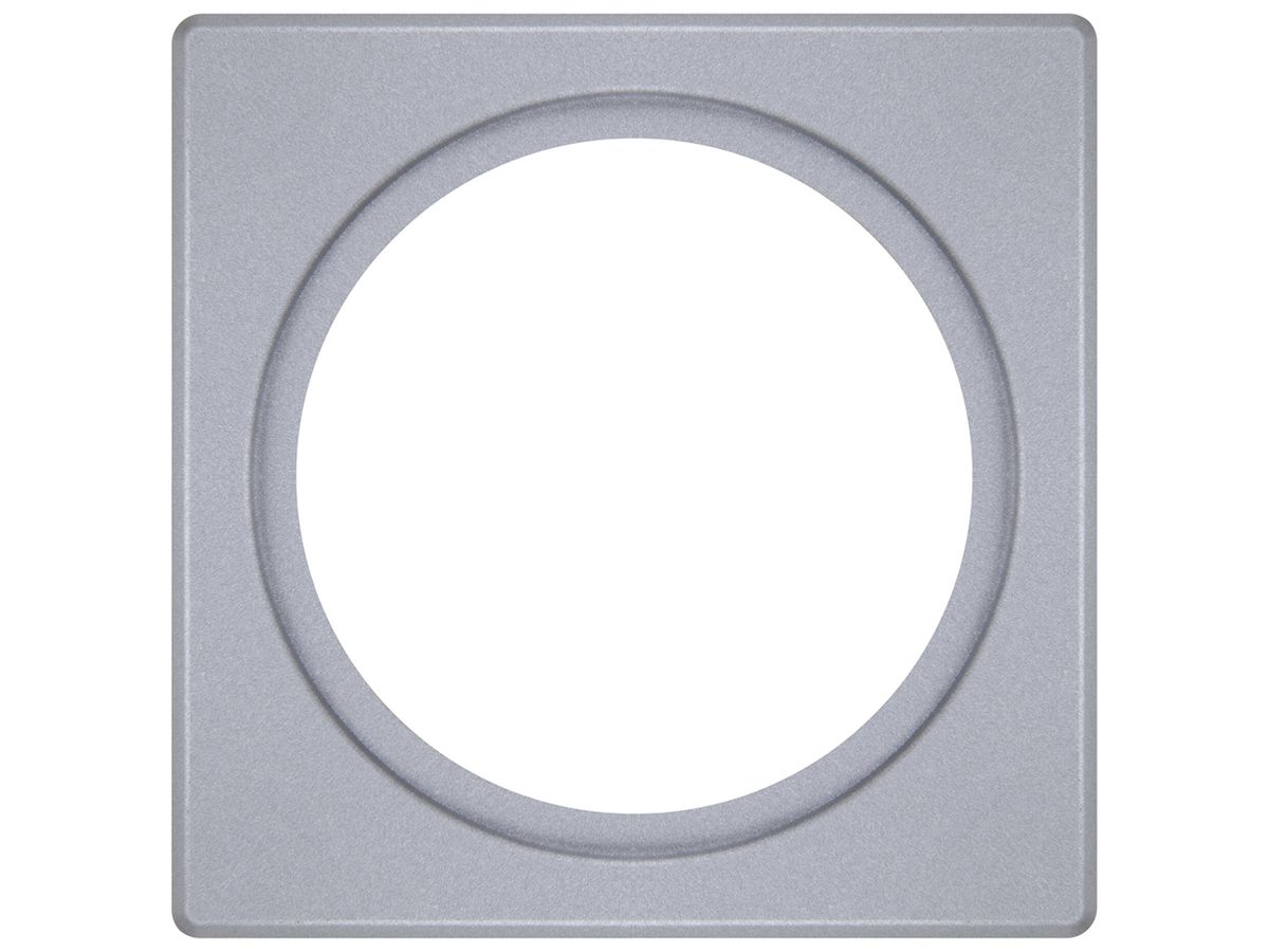 Abdeckplatte LEDVANCE FRAME Stahl 100×100mm 1×Ø68mm silber