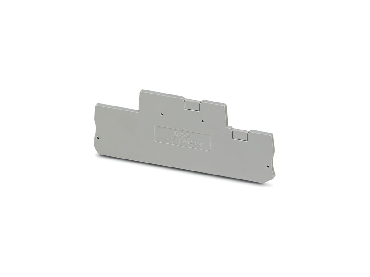 Deckel Phoenix Contact L=93.9mm, B=2.2mm grau