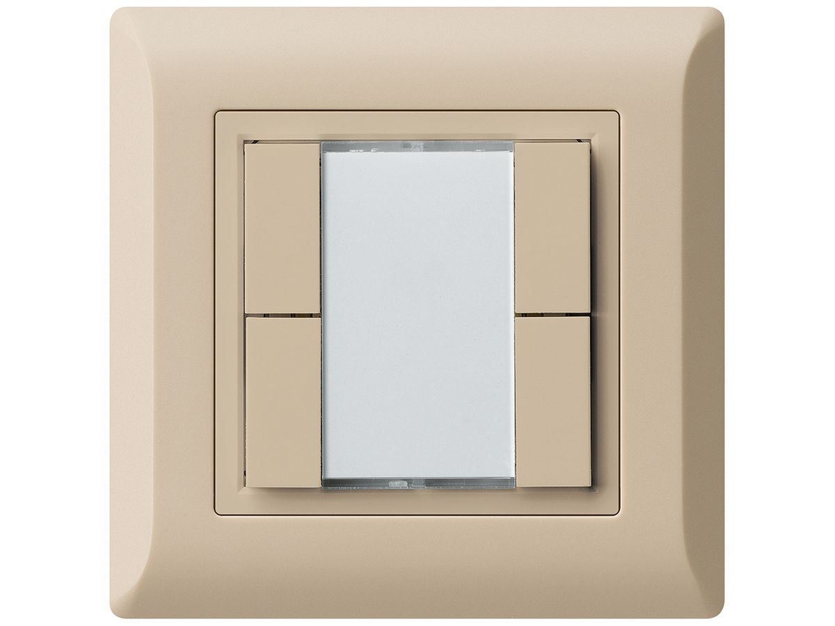 UP-Multifunktionstaster kallysto.line KNX RF 4-fach beige