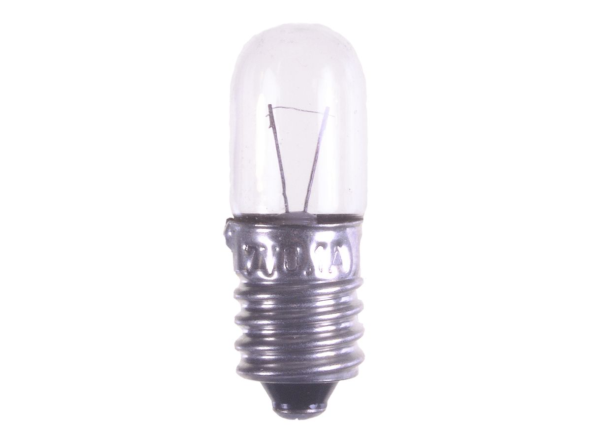 Signal-Glühlampe DURLUX E10 240V 5W 20mA Ø10×28mm