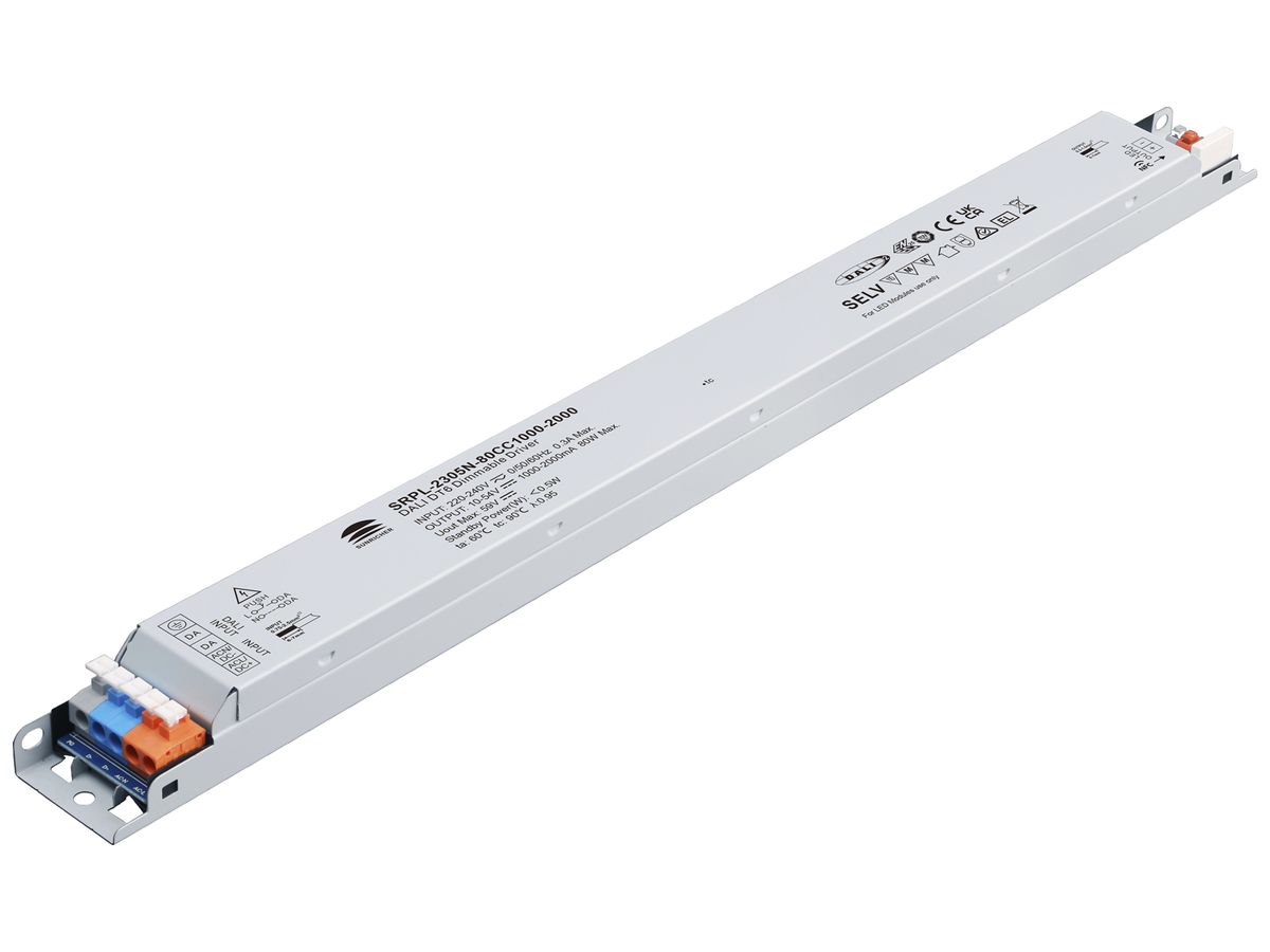 LED-Betriebsgerät SUNRICHER SRPL-2305N-80CC1000-2000 10…80W 10…54V DALI