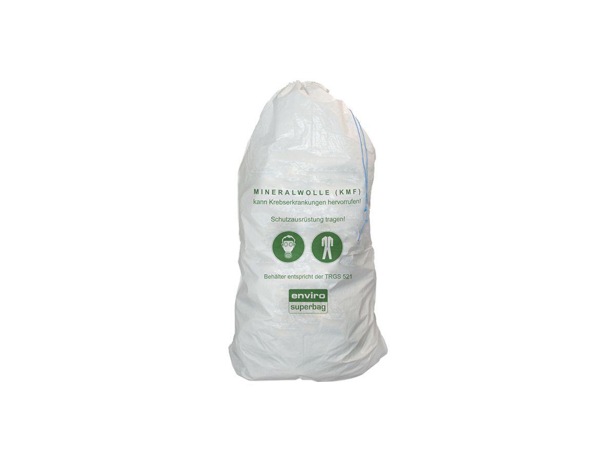 Asbestsack Cimco Polypropylen (PP) Ø1400×2200mm 1000l weiss