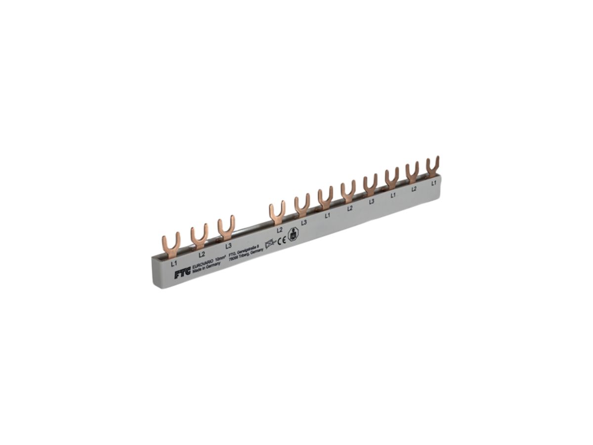 Kammschiene Demelectric 3L 10mm² FI/LS 11TE 17.8mm