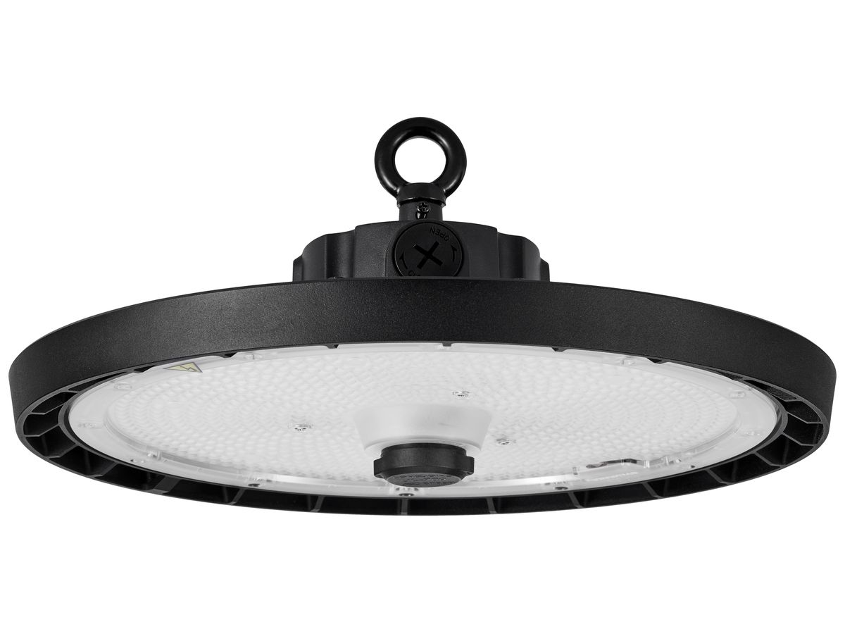 LED-Hallenstrahler Sylvania Granit 165W 20000…33000lm 865 IP65 85° 0-10V schwarz