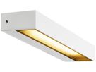 LED-Wandleuchte SLV PEMA WL 7.7W 450lm 3000K IP54 110° 220mm weiss