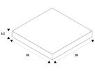 X-Verbinder SLV für AP-Stromschiene EUTRAC 3-phasig, schwarz