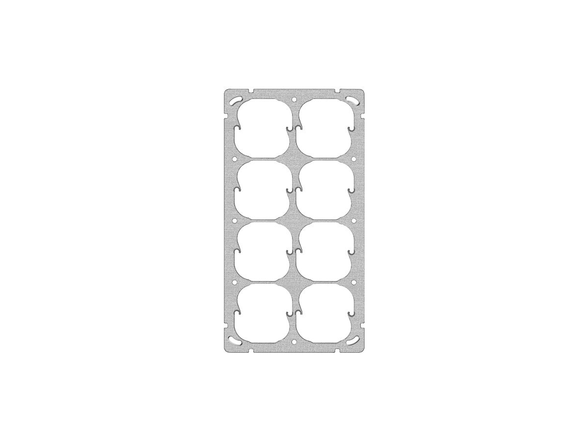 UP-Befestigungsplatte FH 4×2 8×52mm