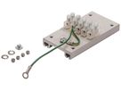 Einspeiser SLV GRAZIA 60 für End-Einspeisung 5P Aluminium weiss