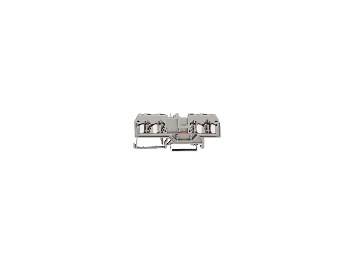 Durchgangsklemme WAGO 4L 4mm² grau
