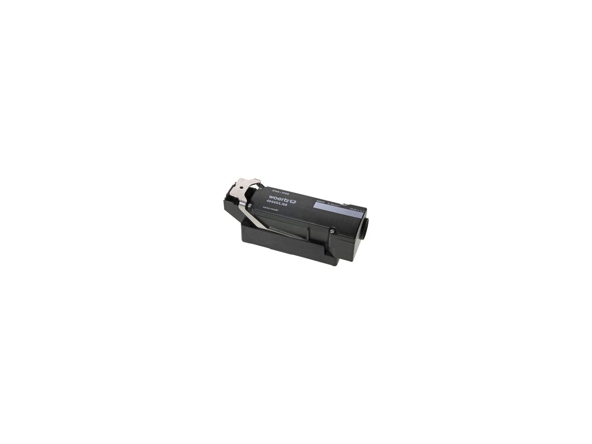Anschlussdose Woertz für Flachkabel DALI IP 5×2.5+2×1.5mm² IP68 5P+Bus