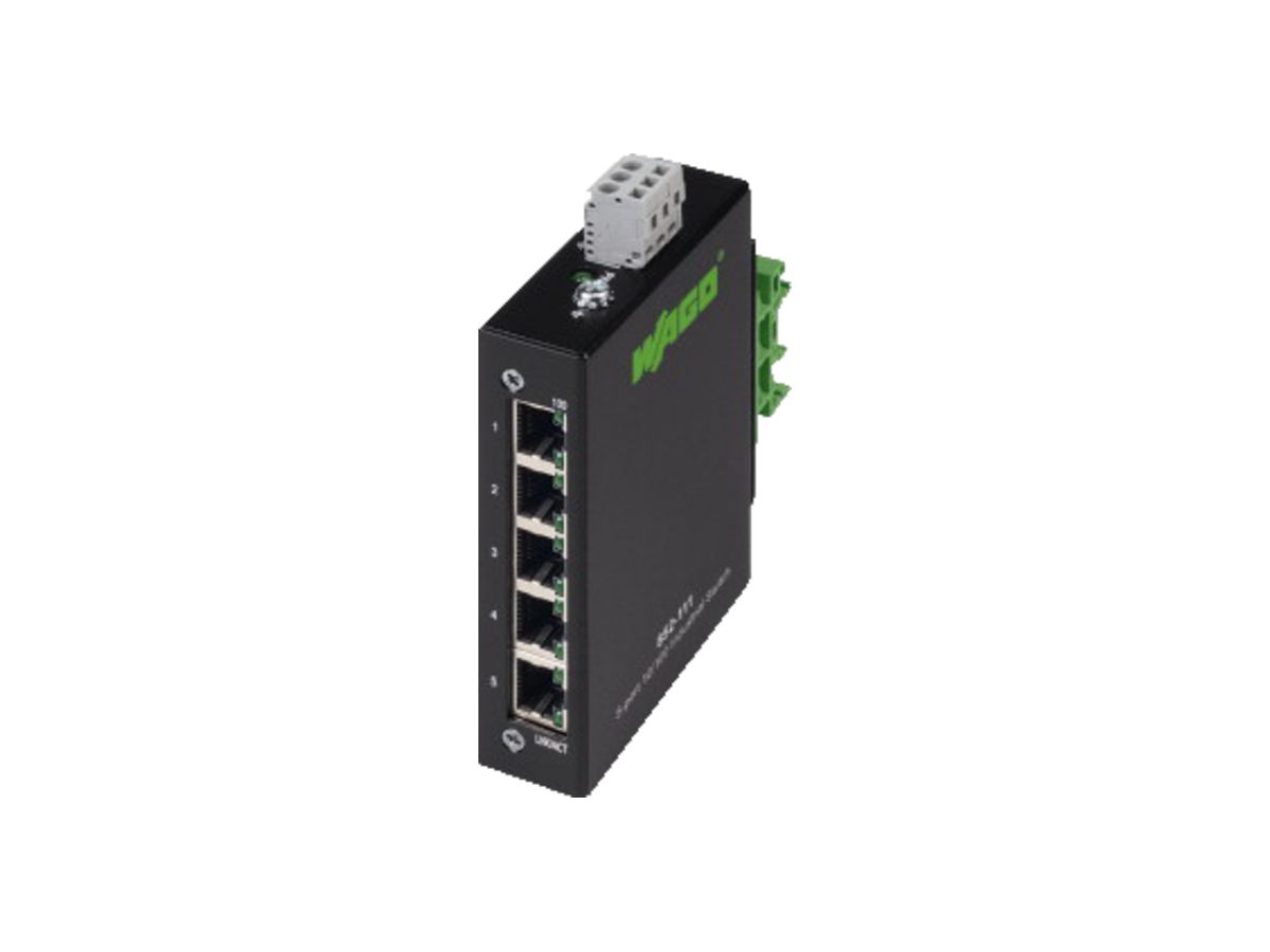 Eco Switch Industrial WAGO 5 Port 100BASE-TX