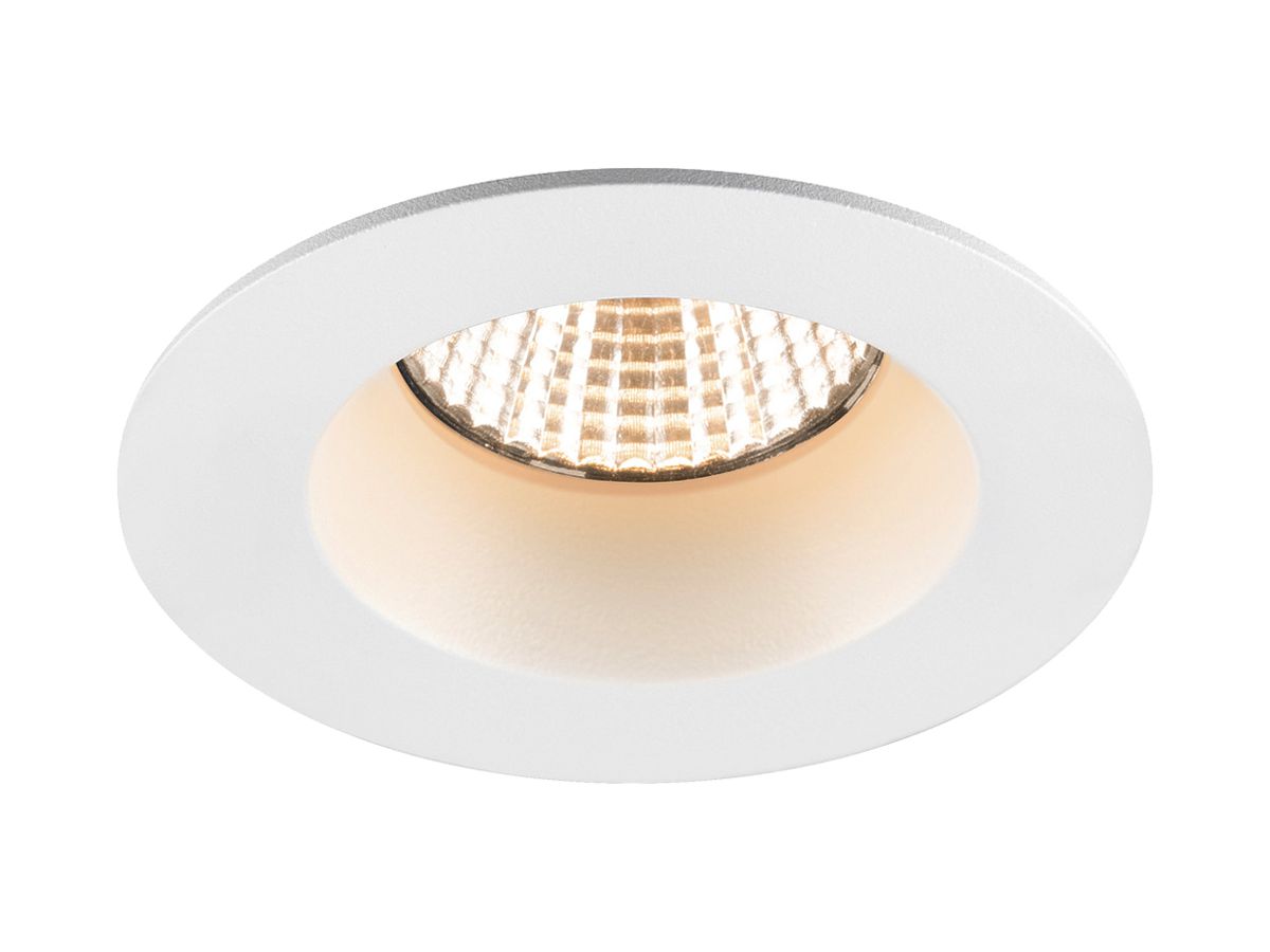 LED-Downlight SLV NEW TRIA 68 8.3W 530lm 927 IP65 38° DIM Ø82 ws