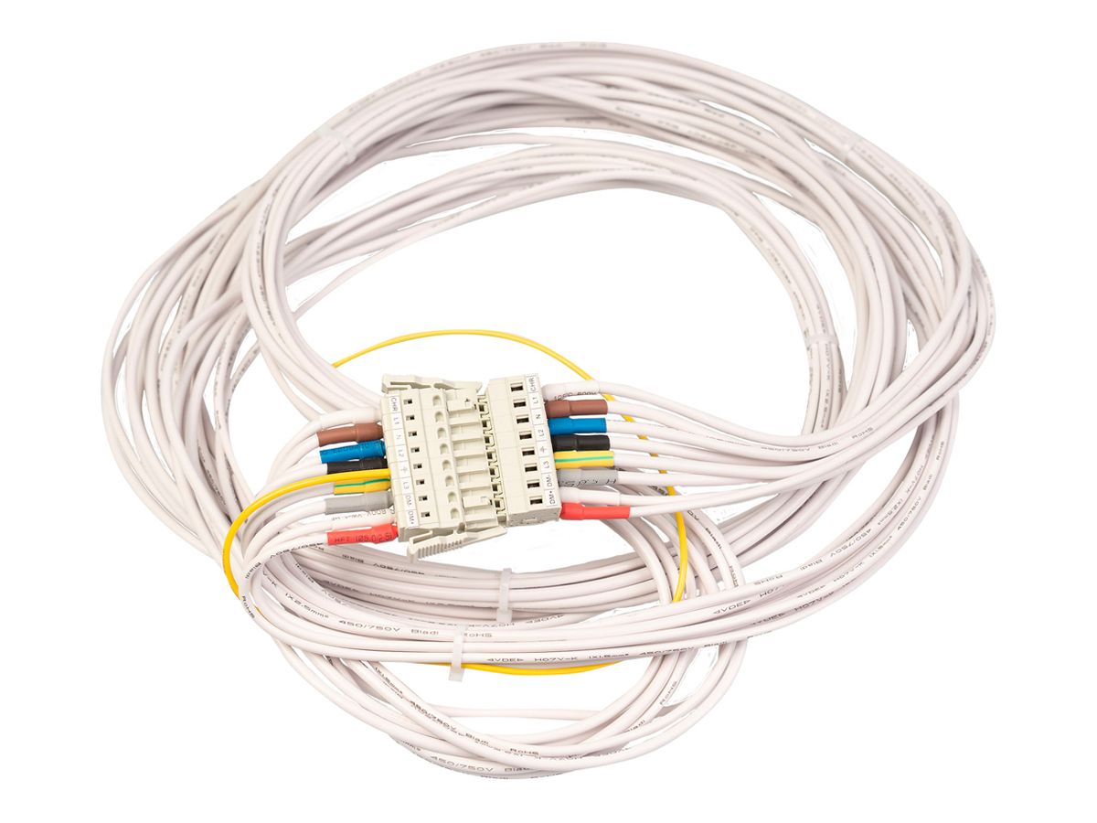 Durchgangsverdrahtungssatz für LINEAlock Blinddeckel, 8-polig, 3.0 m