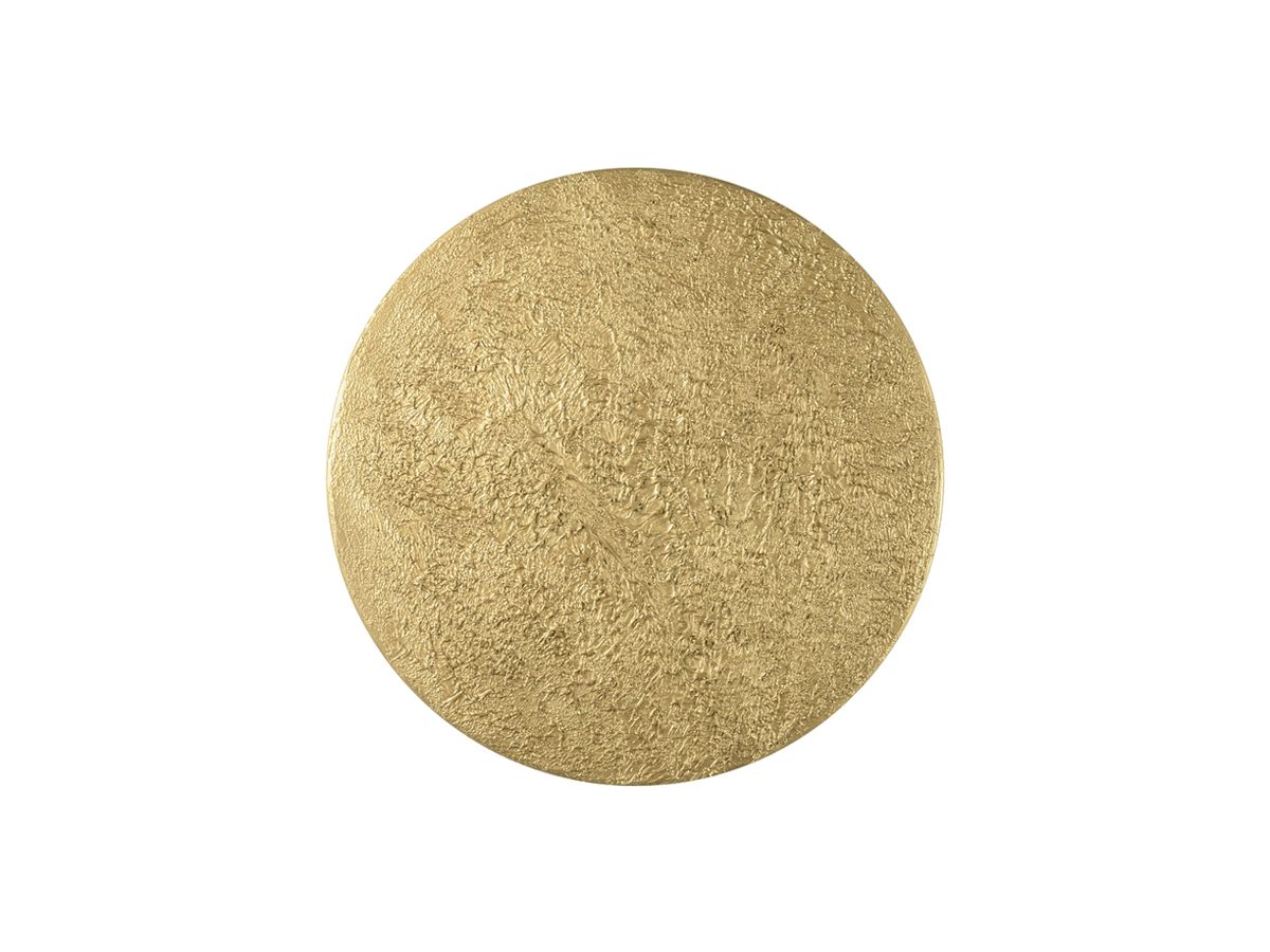 Leuchtenschirm SLV MANA 40 rund gerade Ø400×22mm Gold unifarbig