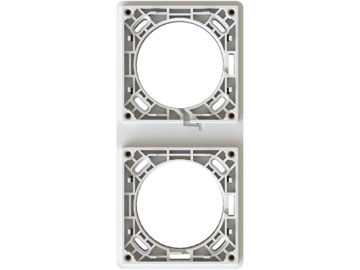 UP-Kopfzeile für Kombination EXO 2×1 senkrecht weiss