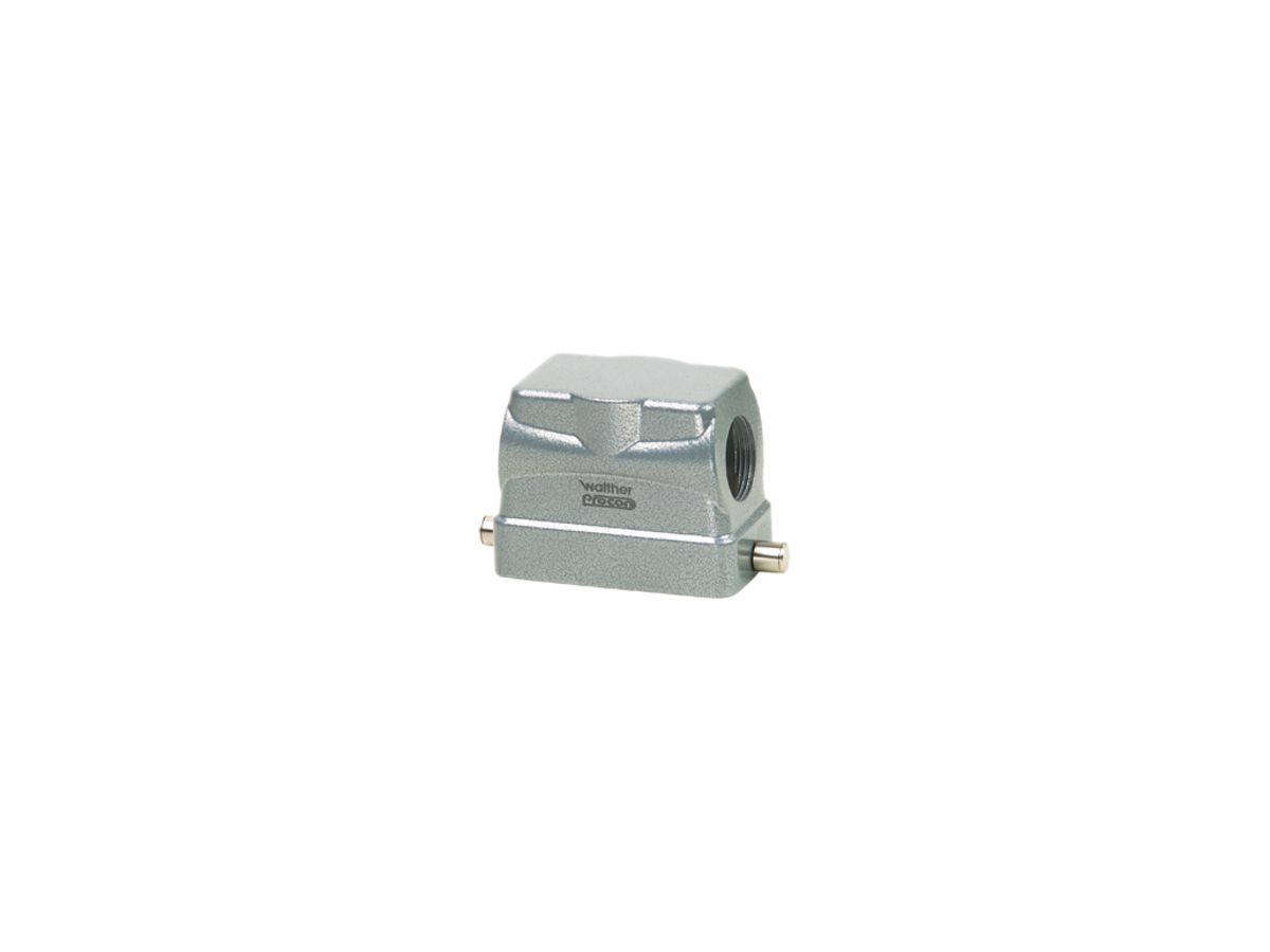 Steckergehäuse B10 H=56mm LVN 1×M20 seitlich
