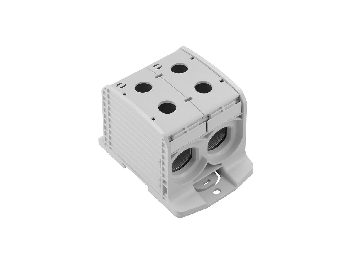 Verteilerblock WM WPD 233 2×300/2×300mm² 520A 1000V TS35 lichtgrau
