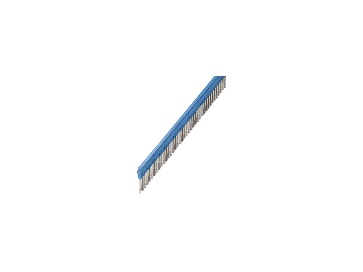 Steckbrücke 6mm 50L blau CLIPLINE