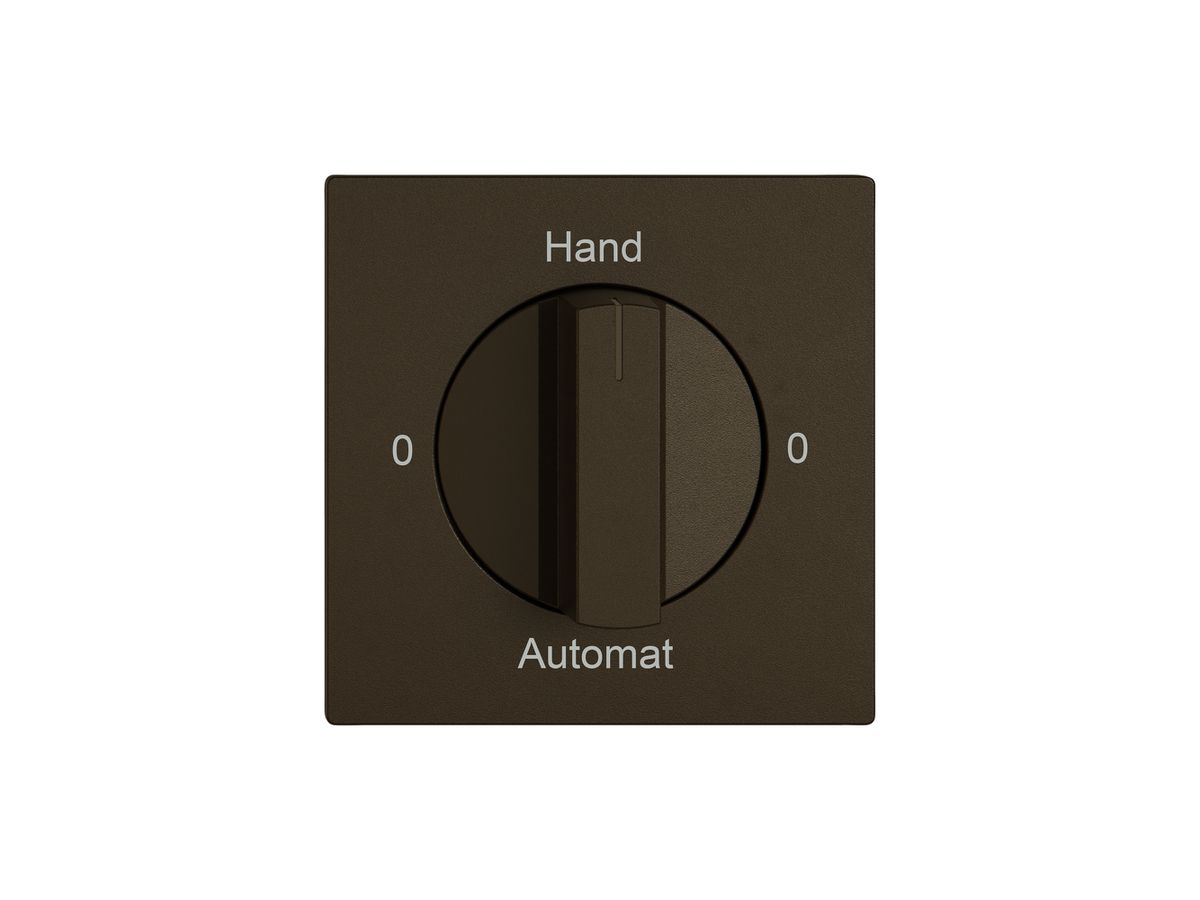 Montageset EDIZIO.liv SNAPFIX® f.Drehschalter m.Griff 0-Hand-0-Automat br