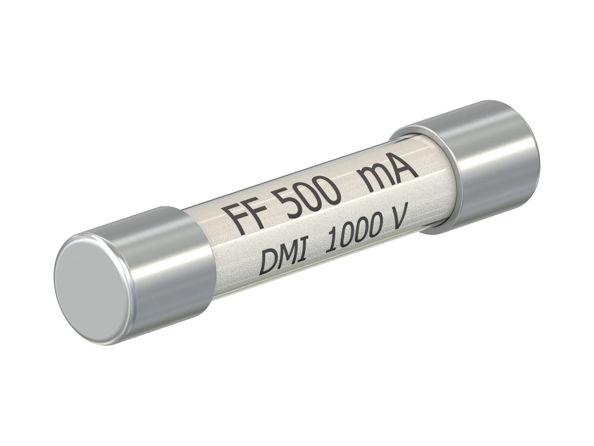 Apparatesicherung zylindrisch 500mA flink 6.3×32mm