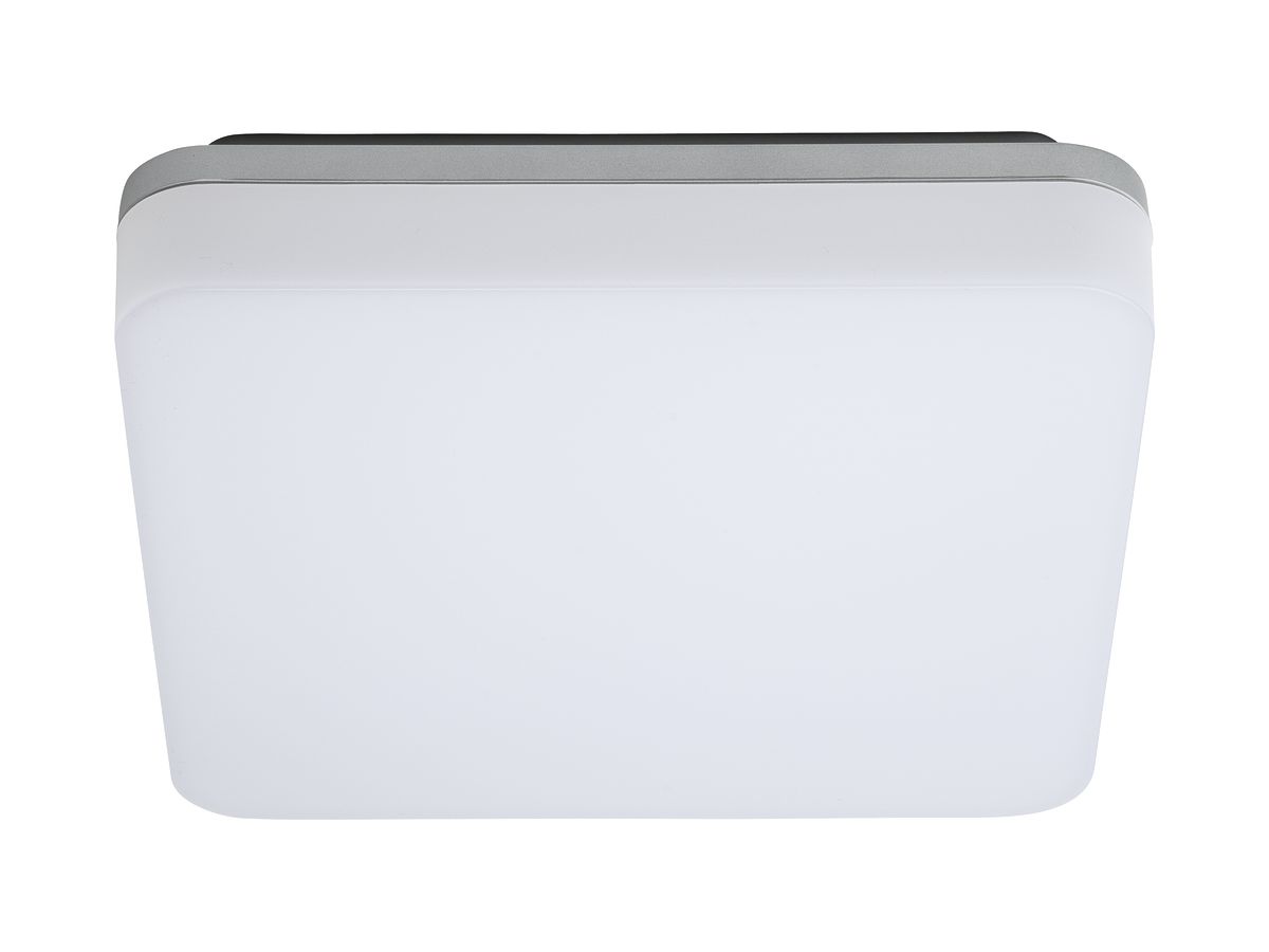 LED-Decken-/Wandleuchte SLICE SQUARE2 10/15W 3000/4000K 1700lm IP54 HF silber