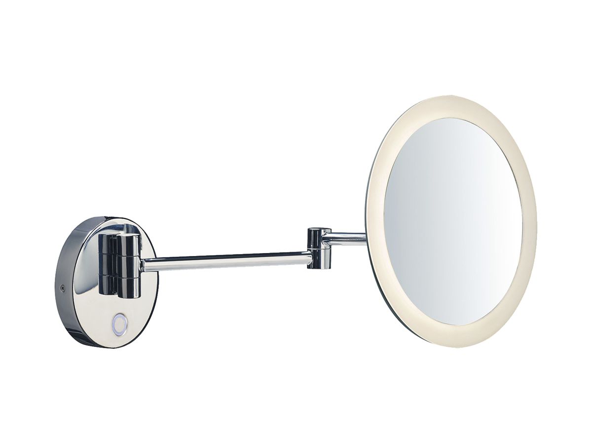 LED-Wandleuchte SLV MAGANDA 4.8W 45lm 2700/3000/4000K IP44 Ø216mm chrom