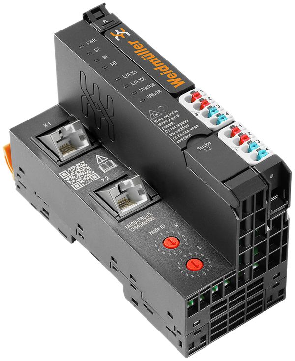 Feldbuskoppler Weidmüller Remote-I/O UR20-FBC-PL Ethernet, POWERLINK ...