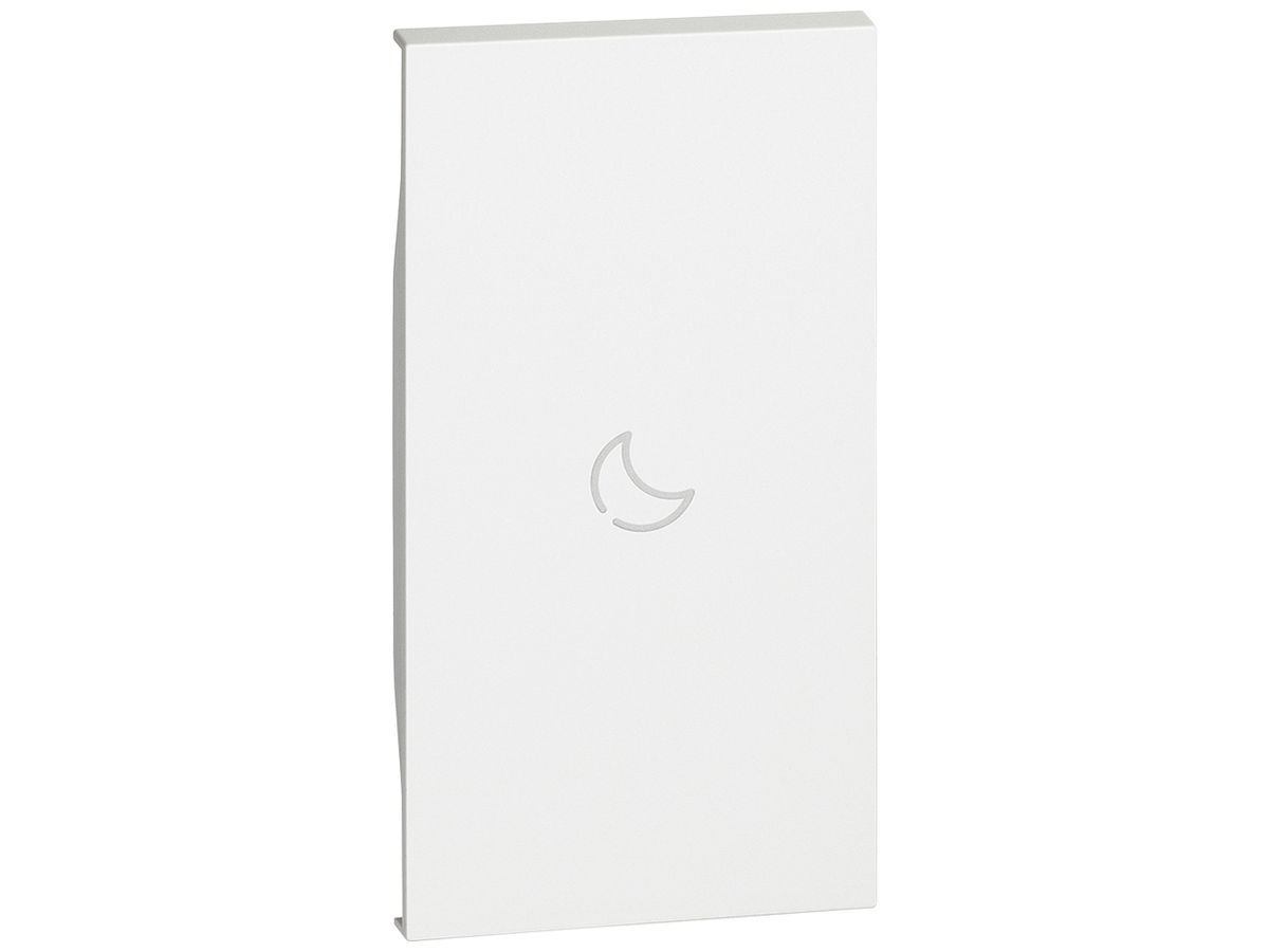 Tastenabdeckung Living Now für Tasten MyHOME 2 Module mit Symbol Nacht weiss