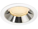 LED-Downlight SLV NUMINOS XL 24W 3600lm 3000K WB DALI Ø145 ws/cr