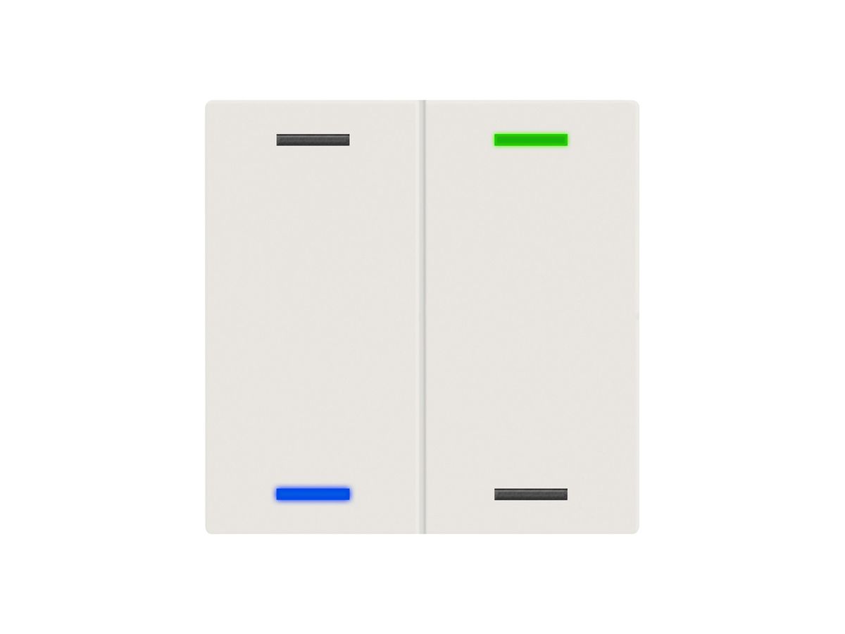 EB-Taster KNX RGBW MDT BE-TAL600211.01 2T/4B weiss matt "neutral"