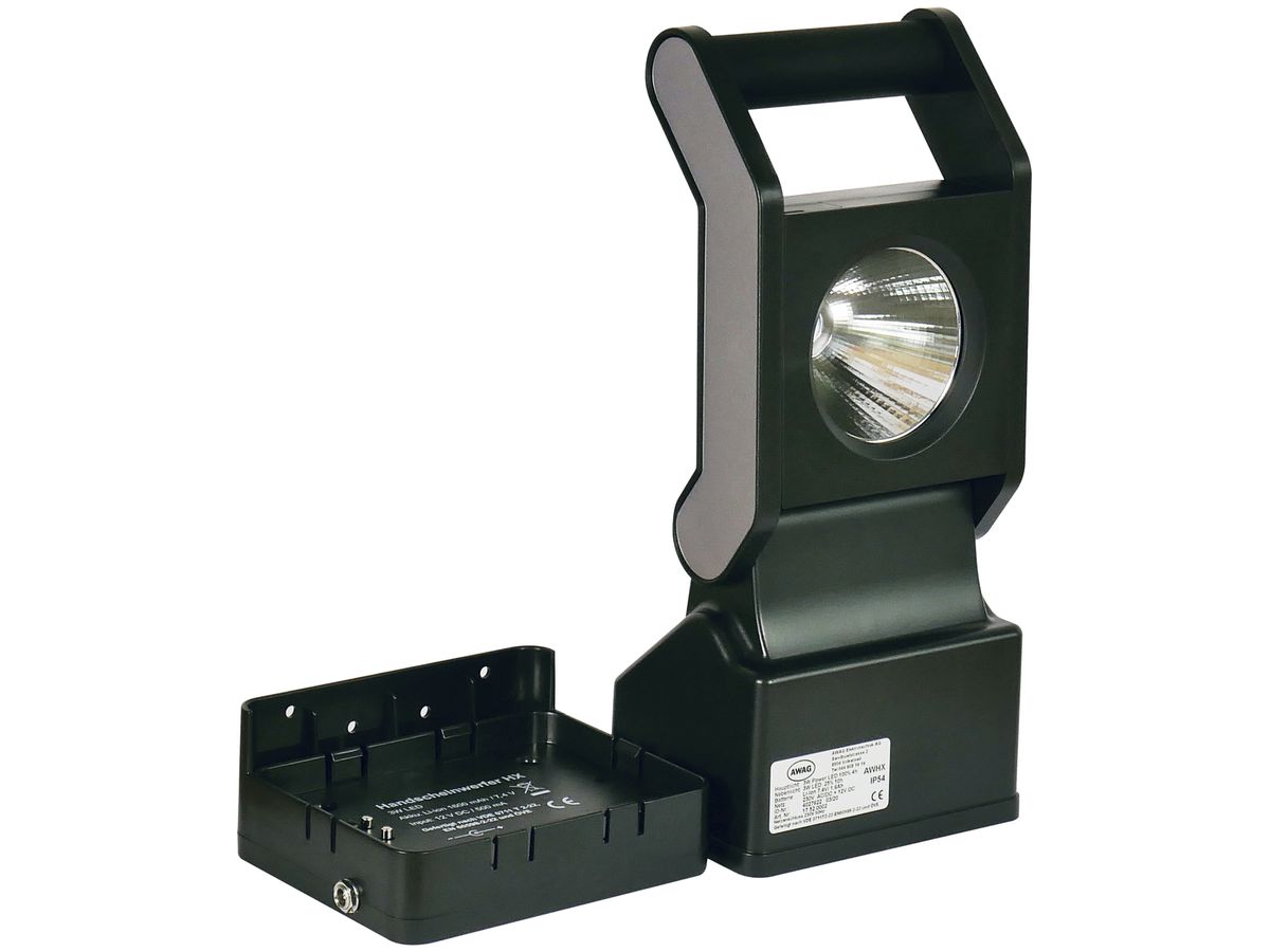 LED-Handscheinwerfer AWAG, 3W, mit Notlichtfunktion, IP54