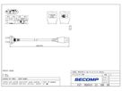 Apparatekabel ROLINE T26 → C7 2×0.75mm² 250VAC/2.5A schwarz 1.8m