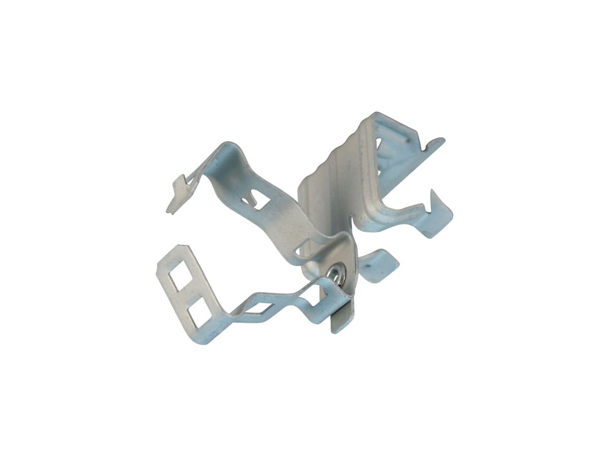 Flanschclip nVentCADDY, m.Kabelschutzrohr/Rohr Schelle Ø18…30mm, 21…28mm 120N