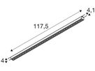 LED-Spot SLV SIGHT EVO 25W 3200lm 3000K WB AD3PH 1175×41×40mm sz