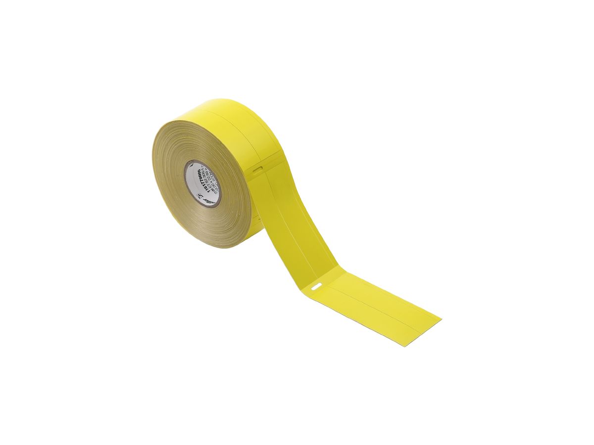 Etikette Weidmüller THM ET S7 300-1 103×22.6mm Polypropylen, gelb