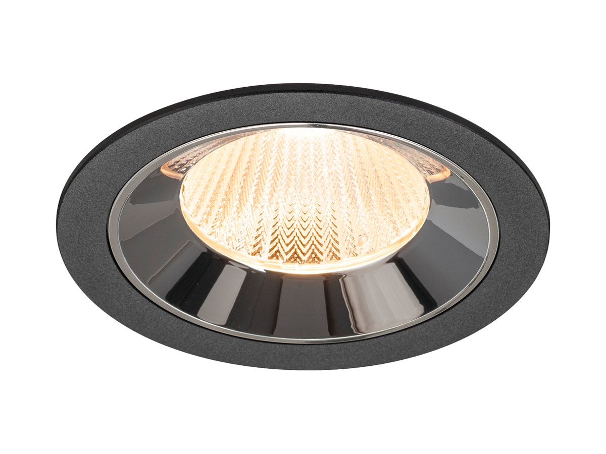 LED-Downlight SLV NUMINOS L 17W 2400lm 2700K MB DALI Ø120 sz/cr