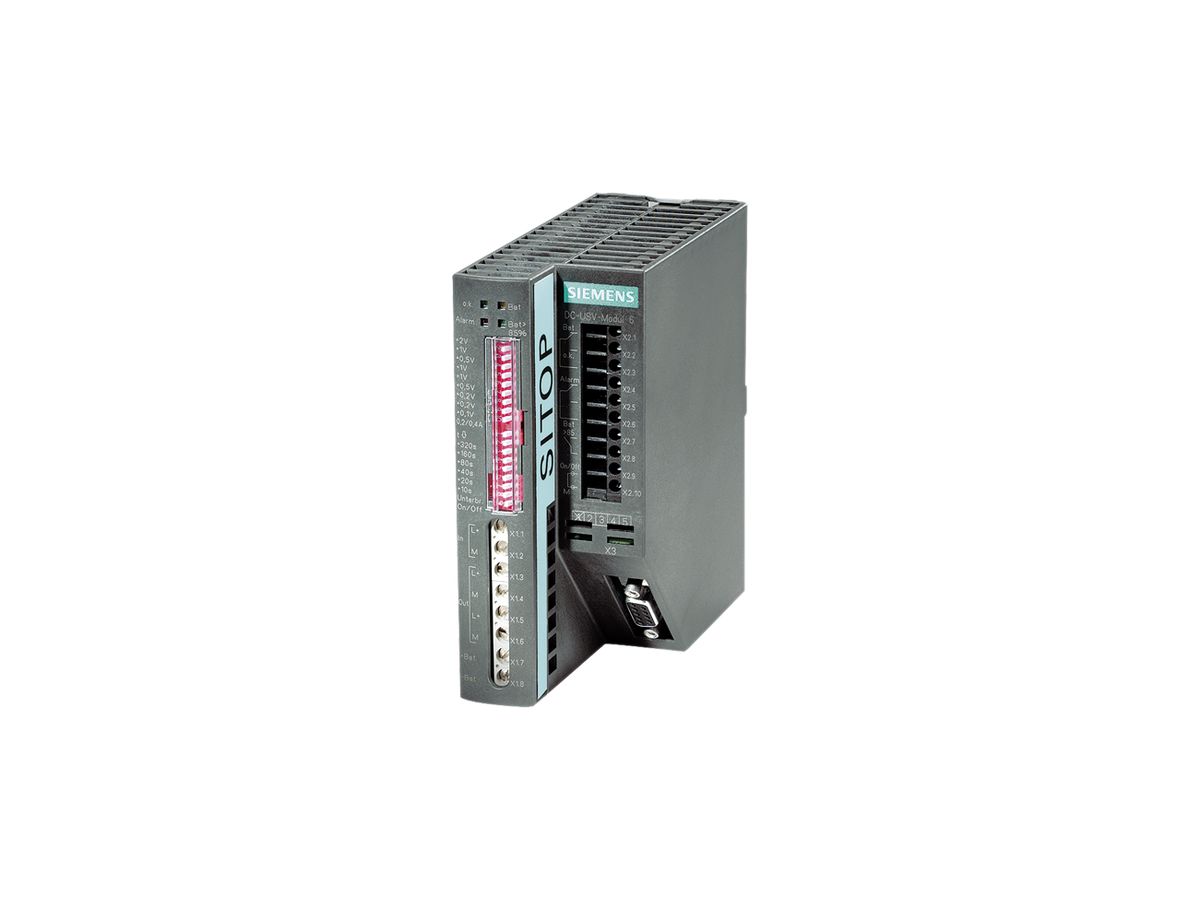 Stromversorgung SITOP DC-USV 24VDC/15A USB-Schnittstelle