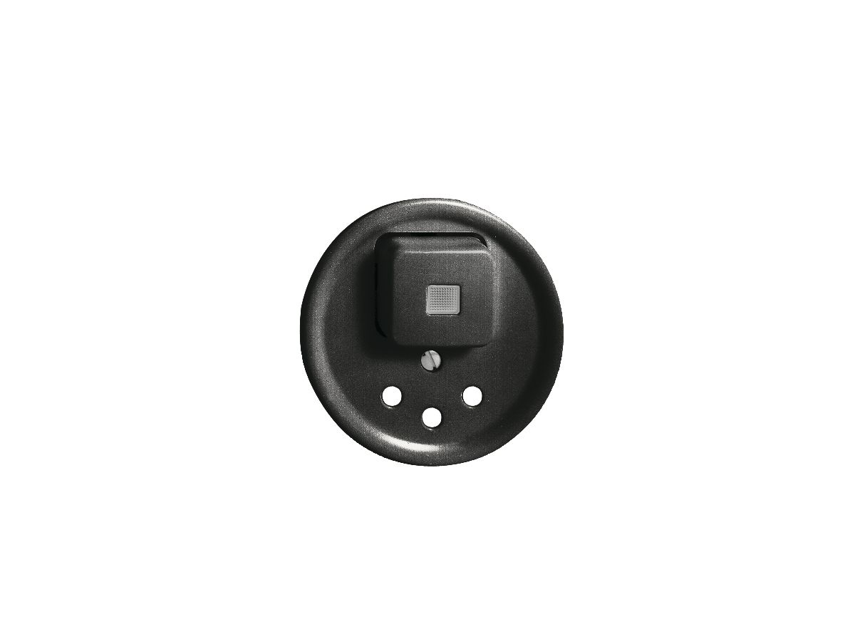 Frontset FH T12 schwarz Ø58mm mit Linse für Kleinkombi